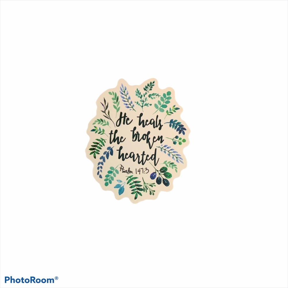 Christian Religious Bible Verse Sticker